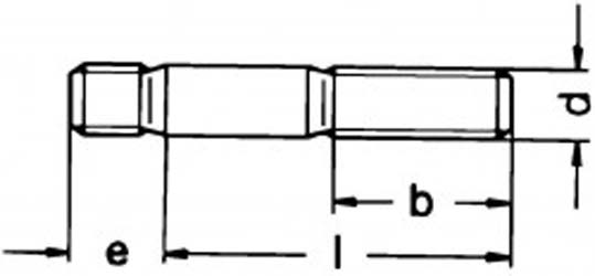 DIN 939 With Metal End Length
